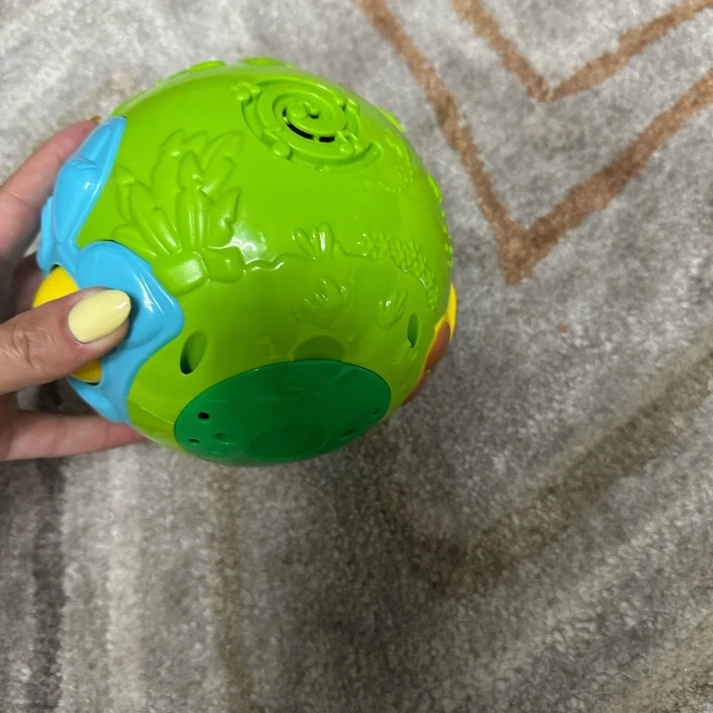 Interactive Green and Yellow Kids Toy